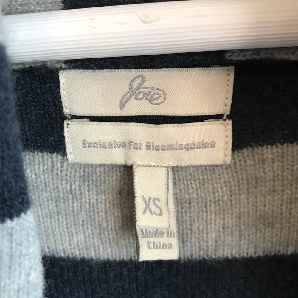 JOIE Cashmere Long Cardigan Striped - Picture 3 of 8